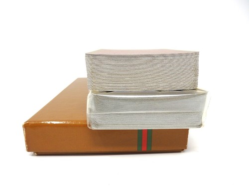 OLD GUCCI Sherry Line 2 Mazzi Carte da Gioco Gioco Gioco Classico Incastro GG Blu Rosso - Foto 9 di 18