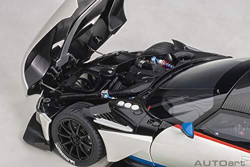 Aston Martin Vulcan Stratus White with Red and Blue Stripes 1/18 Model Car NEW - Picture 4 of 10