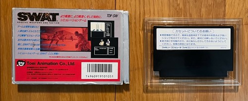 SWAT Special Weapons And Tactics Famicom Japan NES TOEI Nintendo 1987 - Picture 2 of 6