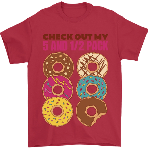 Kariert Out My 5 1/2 Packung Lustig Donut Essen Fitness Herren 100% - Picture 34 of 91
