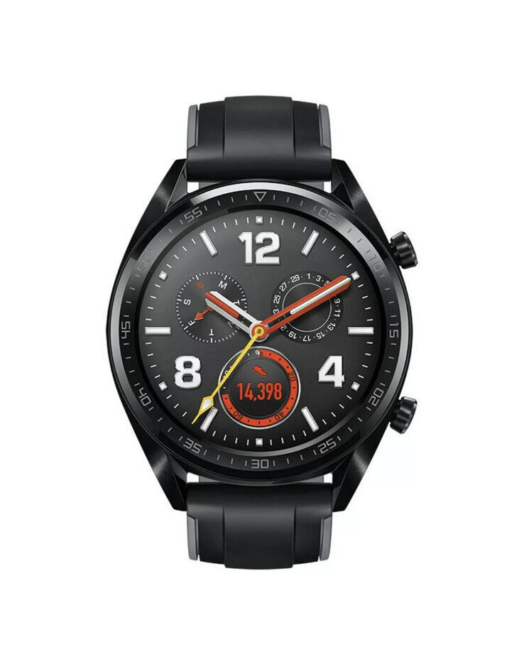 口コミ・レビューで人気商品を探そう 128MB GT Watch Huawei New FTN-B19 Steel Stainless Black スポーツ心拍計