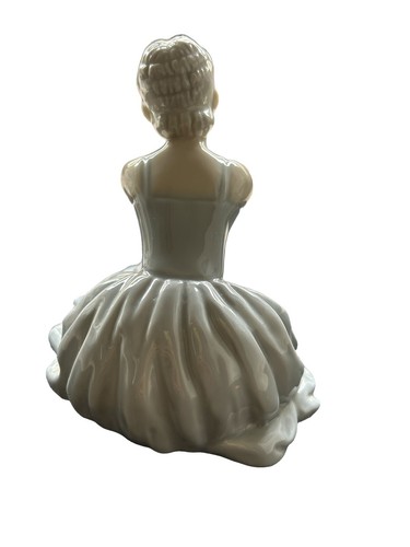 Vintage House of Global Art Ballerina Music Box Figurine 6” Hand painted Japan - Picture 2 of 8