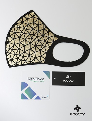 Epochy Stylish face mask, Reusable, Washable Triple Layer Geometric pattern - Picture 17 of 64