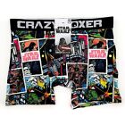 Star Wars Crazy Boxer Briefs Mens Large Underwear Disney Retro Geek Gift