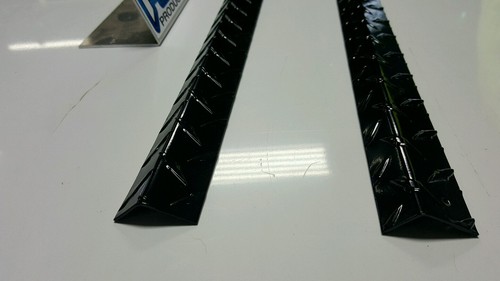 Fits 1976-95 JEEP CJ-7 & WRANGLER YJ DOOR ENTRY GUARDS, PAIR, BLACK DIAMOND  - Picture 4 of 9