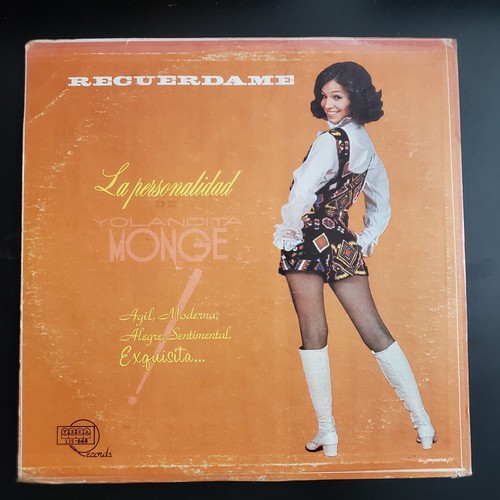 Yolandita Monge "La Personalidad De Yolandita Monge" Vinyl Record LP - Imagen 2 de 4