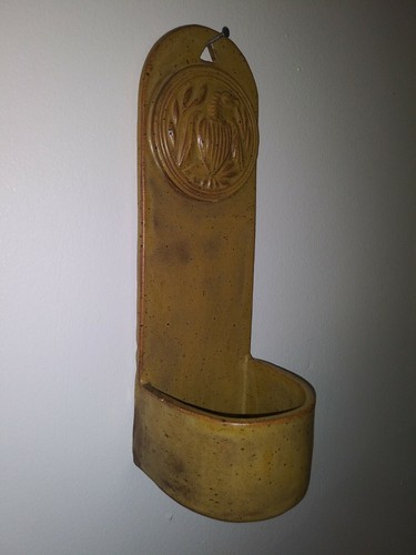 Vintage Plymouth Pottery ~ Sparrow House Planter Wall Art Keene - Picture 3 of 7