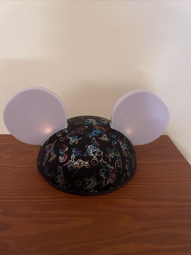 Disney Parks LED Mickey Mouse Ears Light Up Rainbow Paint The Night - Picture 12 of 13