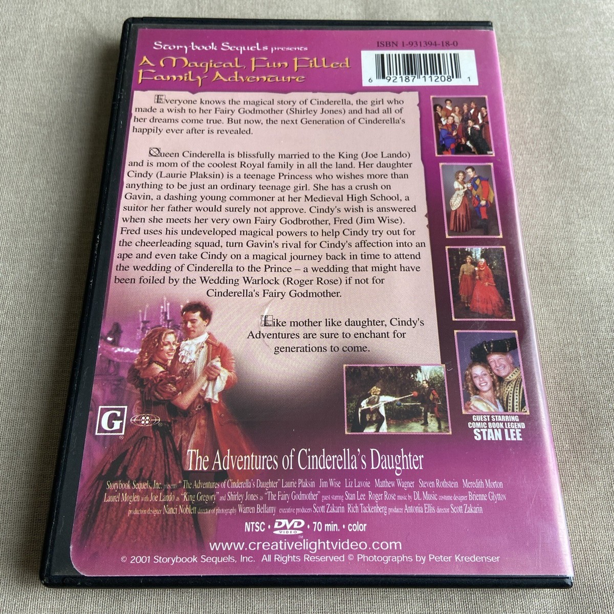The Adventures of Cinderella's Daughter (DVD 2000) Shirley