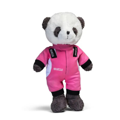 SPARCO Panda PLUSH ''MARIA'' Rennsport Fanartikel Plüschbär Motorsport Stofftier