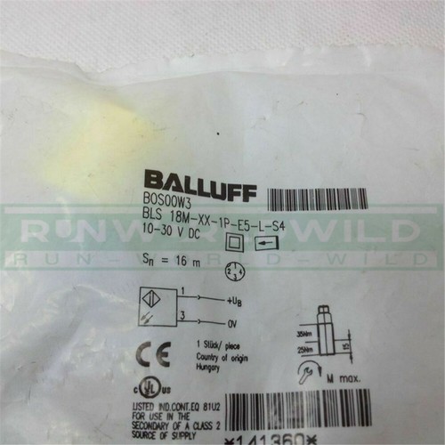 1PCS NEUF POUR Interrupteur photoélectrique Balluff BLS18M-XX-1P-E5-L-S4 capteur - Photo 2/4