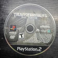 Transformers: The Game (Sony PlayStation 2, 2007) PS2 Free Shipping