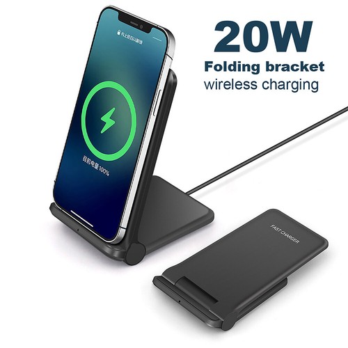 20W Fast Wireless Charger Charging Station Dock For Apple iPhone 13 Pro 12 XS - Picture 8 of 12