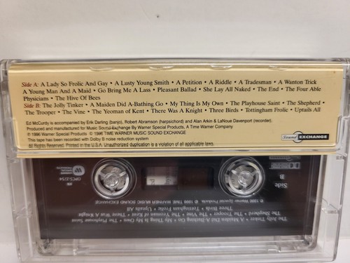Naughty and Bawdy: Songs of Olde England Cassette Tape by: Ed McCurdy - Picture 3 of 5