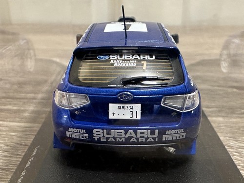 🌟Subaru Impreza WRX STi 1:43 Scale Rally Hokkaido - Japan 2009 #1 T.Arai - Picture 16 of 20