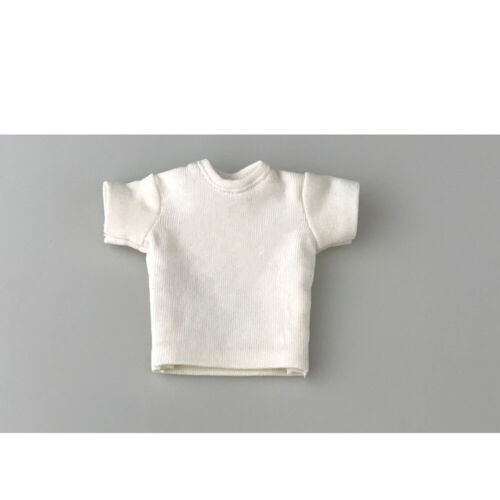 1/12 Scale Custom T-shirt Top Model for 6" Male Female Action Figure Body Cloth - Picture 12 of 14