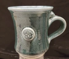 PINE ROW STUDIO Handmade Dark Teal Mug **GREAT CONDITION!!**