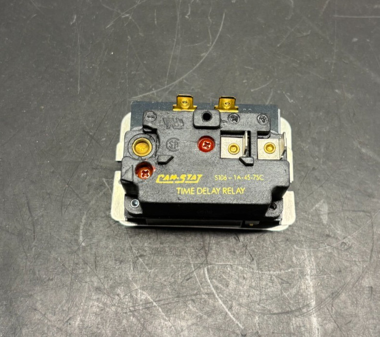 CAMSTAT S106-1A-45-75C F582 L36-824 TIME DELAY RELAY SPST, 40-ON 75-OFF, NEW