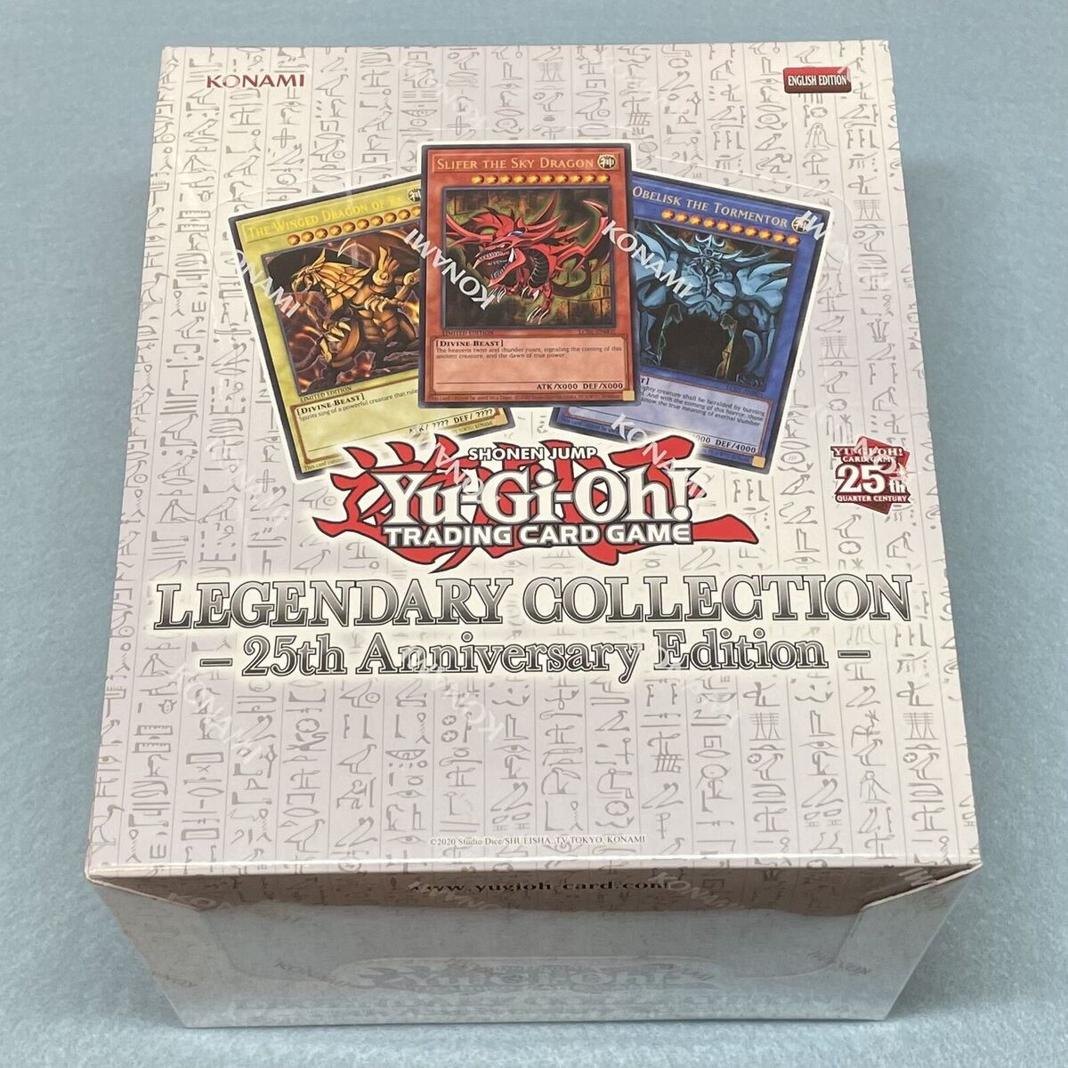 Yugioh Legendary Collection 25th Anniversary Edition Display Yugioh Legendary Collection 25th Anniversary Edition Display