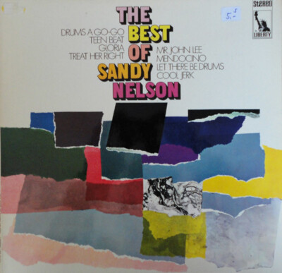 Sandy Nelson The Best Of Sandy Nelson NEAR MINT Liberty Vinyl LP