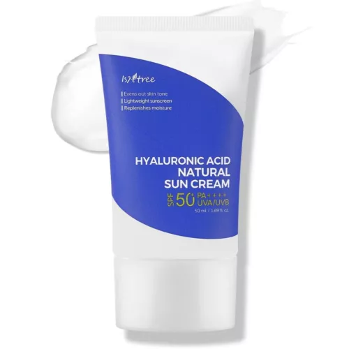 ISNTREE Hyaluronic Acid Natural Suncream SPF50 PA++++ 50ml, 1.69 fl.oz EXP 12/25