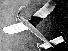 Ace of Diamonds Rubber Power 26" WS Model Airplane Printed Plans & Templates