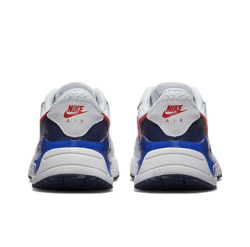 Nike Air Max System Low White Royal Crimson GS Size 6Y Fits Women Size 7.5 - Picture 5 of 6