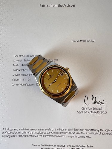 Vacheron Constantin 222 Jumbo Ref.44018 Case 37mm Automatic Estract Vacheron - Picture 16 of 16