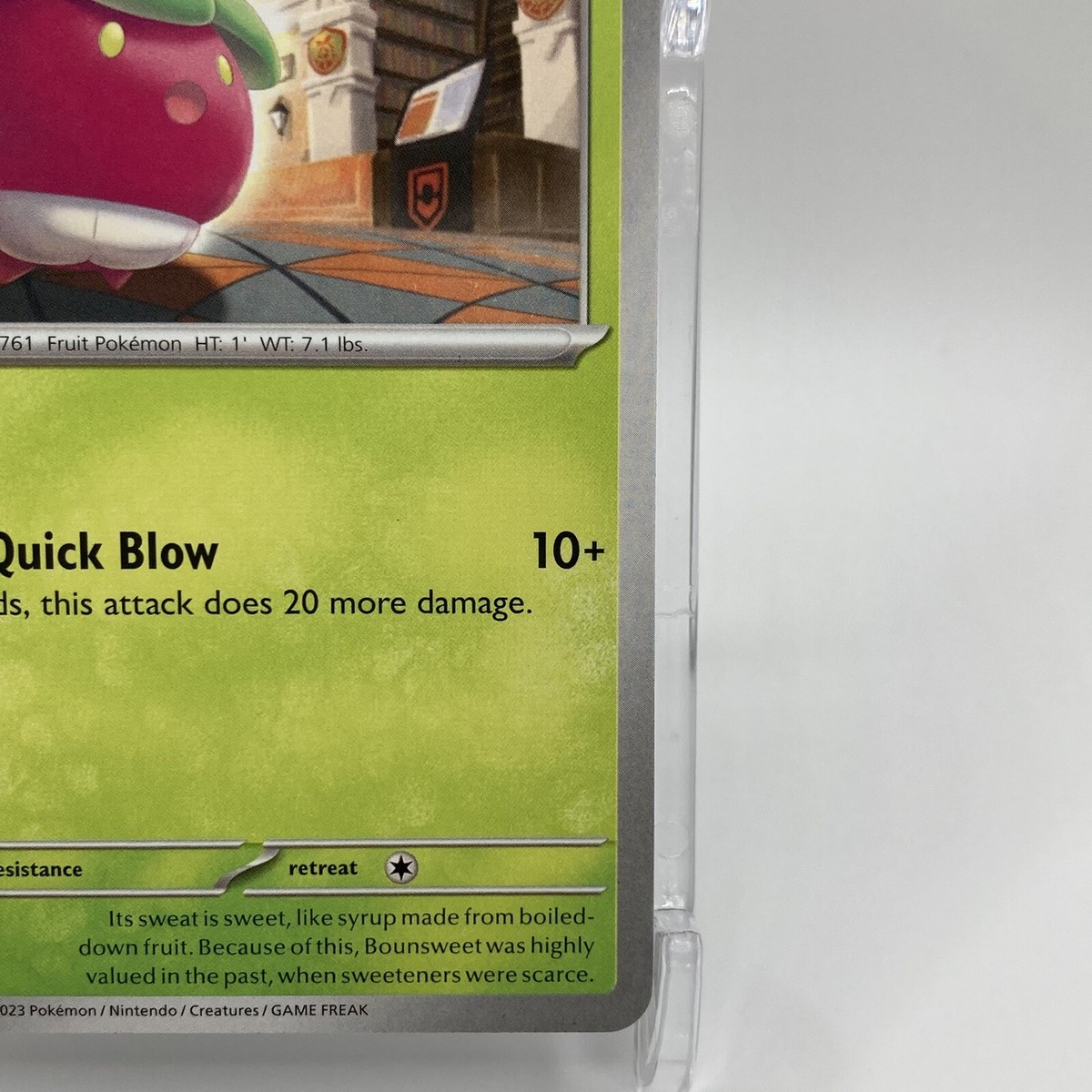 Bounsweet Non-Holo Common 008/182 Pokémon TCG Paradox Rift Bounsweet Non-Holo Common 008/182 Pokémon TCG Paradox Rift