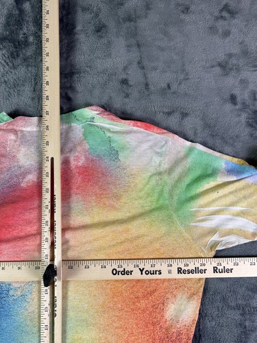 Camiseta Y2K Rook Tie Dye Pintura Salpicaduras Arte Gráfico Estampado Completo Talla Mediana - Imagen 4 de 6