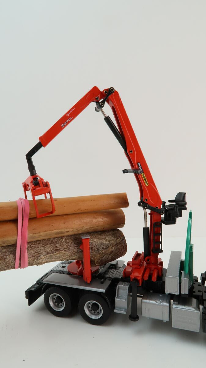 Conrad 81179/01 MAN TGS TN 6x4 Truck and Doll Long Timber Conrad 81179/01 MAN TGS TN 6x4 Truck and Doll Long Timber