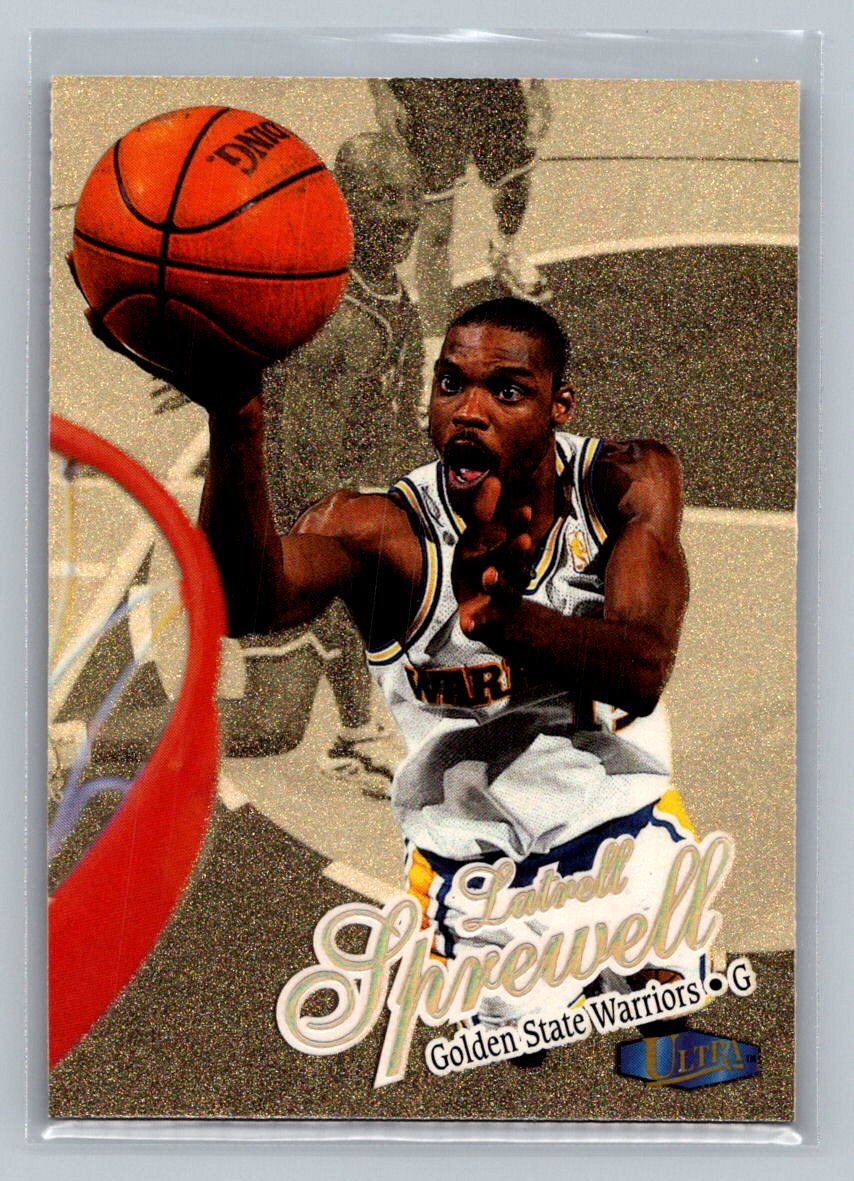 1997 Fleer Ultra Gold Medallion Latrell Sprewell #77G Golden State Warriors