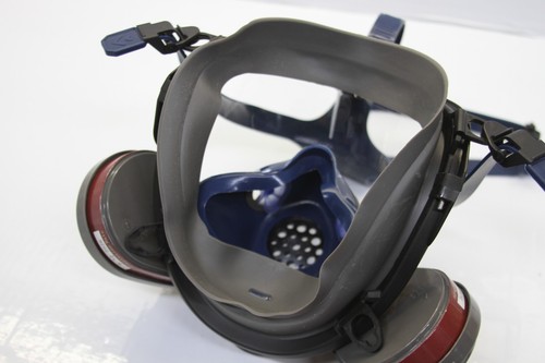 Parcil Safety PD-101 Vollgesichts-Gasmaske Atemschutz OV & Partikelfilter - Bild 12 von 14