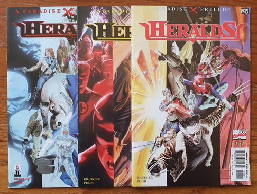 Paradise X: Heralds #s 1-3 Marvel Miniserie Krueger/Ross High Grade 2001 Sehr guter Zustand/nm - Bild 5 von 6