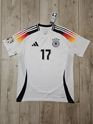GERMANY 2024 HOME EURO WIRTZ FOOTBALL SHIRT SOCCER JERSEY NEW L