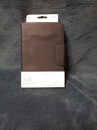Official Tesco Hudl 7" Real Leather Case and Built-in Stand - Picture 1 of 20