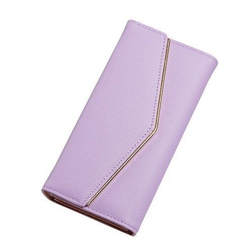 Women Trifold Leather ID Card Holder Long Wallet Clutch Billfold Checkbook Purse - Picture 16 of 19