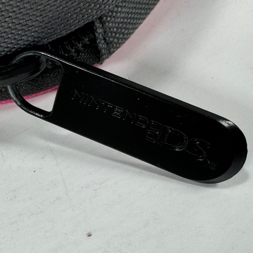 Nintendo DS Universal Transporter Pink Game Carry Case Organizer Bag Strap Zips - Foto 3 di 21