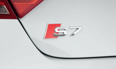 S7 Auto Schwanz Aufkleber Emblem Abzeichen Hinten S7 Embles Chrome Neu.