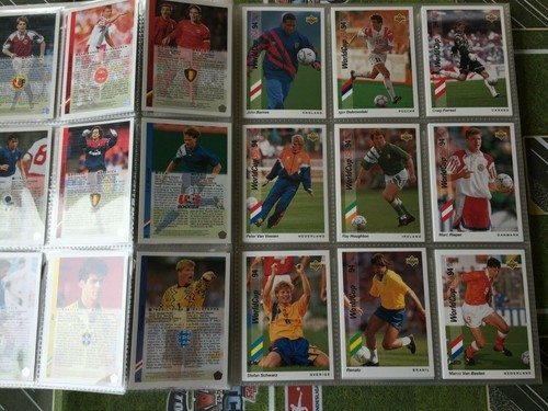 PREVIEW 1993 Upper Deck USA 94 World Cup Full 210 Card Set + 9 holographic - Picture 7 of 12