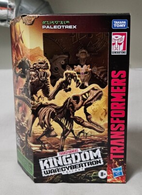 Transformers Kingdom Palotrex Fossilizer Deluxe Class Action