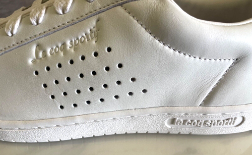 Le Coq Sportif Arthur Ashe Men's White Leather Athletic US-9 Trainers Shoes 42 - 第 7/10 張圖片