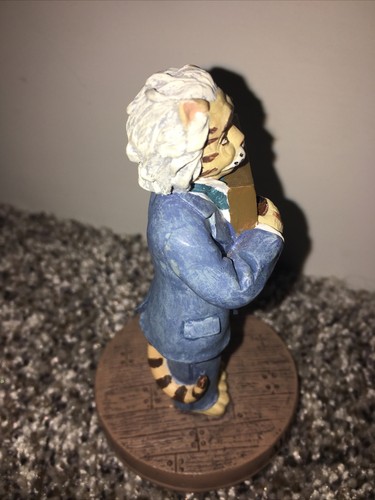 Cat Hall of Fame ALBERT FELINESTEIN 1998 ERT Figurine #1530 Science Funny Gift - Picture 7 of 8