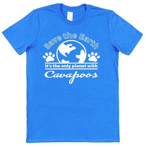 Camiseta Save The Earth Cavapoo regalo para dueño de Cavapoo regalo para amante de los perros Cavapoo - Imagen 3 de 3