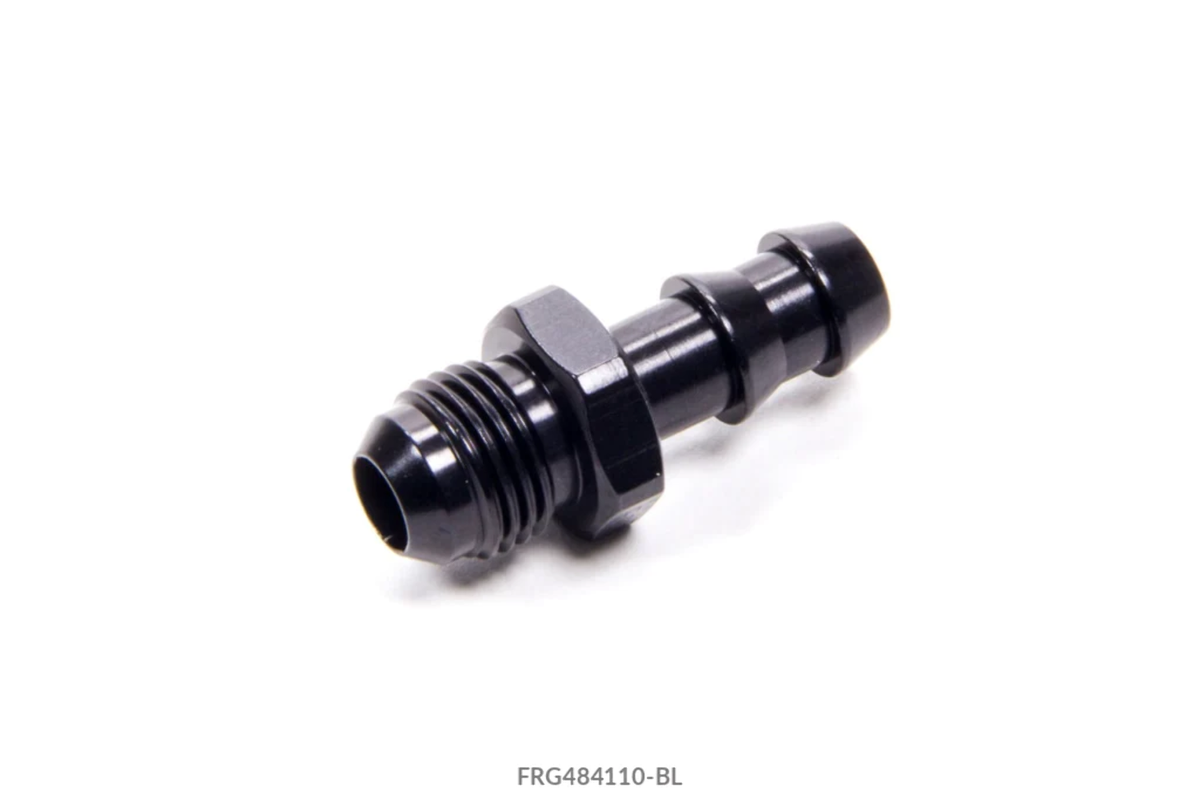 Fragola #10 x 5/8 Hose Barb Fitting Black 484110-BL Fragola #10 x 5/8 Hose Barb Fitting Black 484110-BL