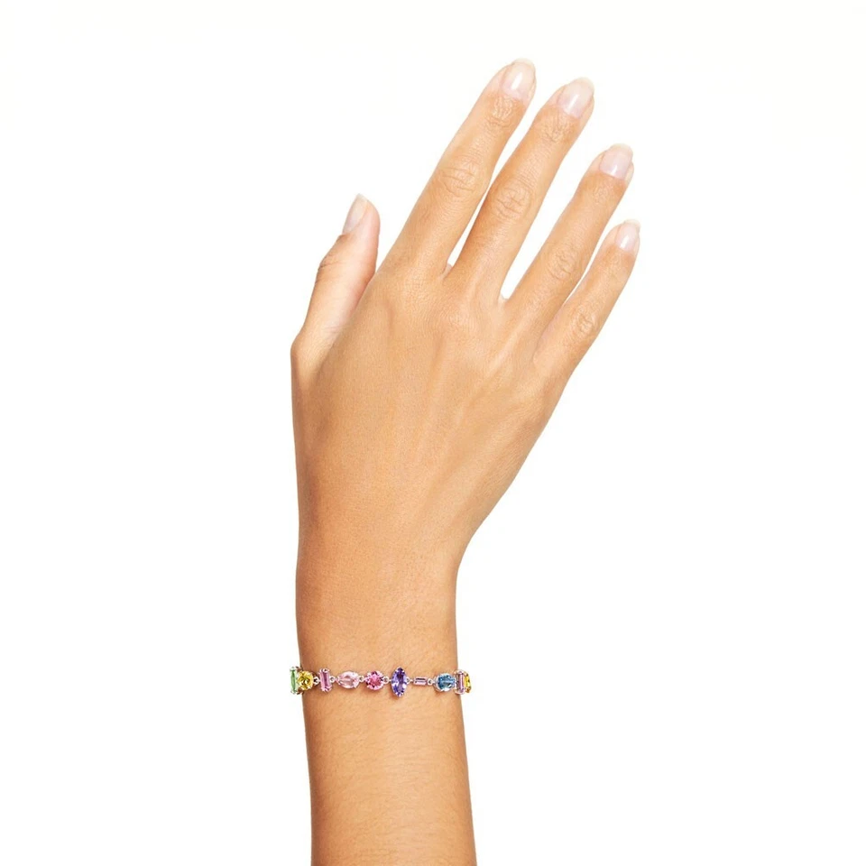 Pulsera Swarovski Gema tallas mixtas multicolor baño rodio 5656427 - Imagen 2 de 2
