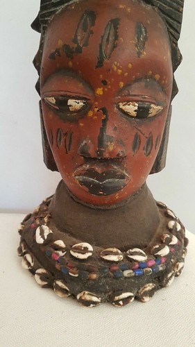 African Mask. Head Yoruba? Head African - Picture 3 of 10