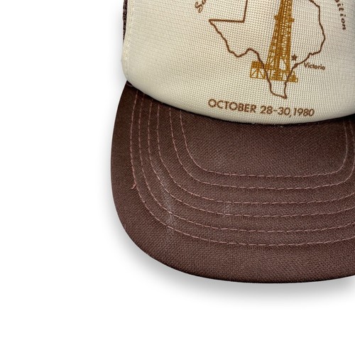 VTG South Texas Oil And Gas Exposition Victoria Texas 1980 Adjustable Ball Cap - Picture 5 of 12