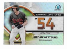 2023 Bowman #BTP-54 Jordan Westburg Bowman Scouts’ Top 100