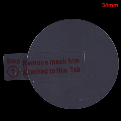 Tempered Glass Screen Protector For 28/30/34/35/36/37/38/40Mm Round Watch JD`sf - Photo 15 sur 20